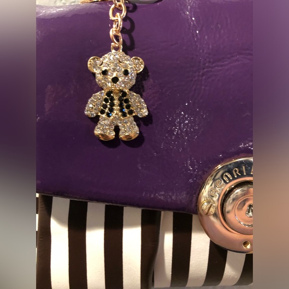 BLINGY TEDDYBEAR BAG CHARMS NEW🧸 - Picture 13 of 16